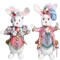Mr. and Mrs. Sweet Fluffy Rabbit, Set of 2 - 14 -15 Inches